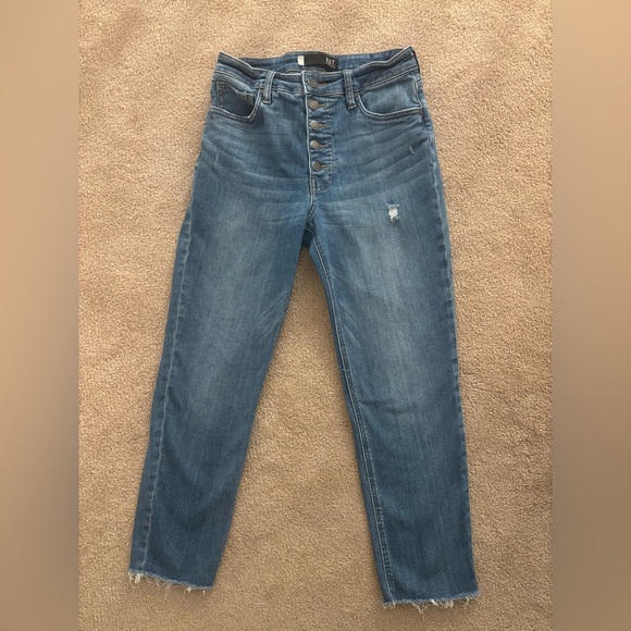 Kut from the Kloth High Rise Blue Jeans - Picture 1 of 4